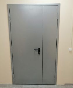Рентгенозащитная дверь полуторная  (810-1050)х2050 мм Pb 2 мм ГОСТ 9559-89